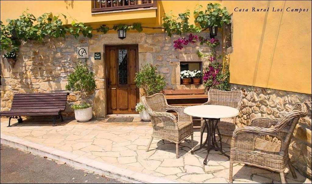 Casa Rural Los Campos Корао Экстерьер фото